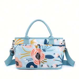 Sac à langer personnalisé mignon, sac à langer de voyage, sac de maman avec sangles pour poussette - Product Image 4