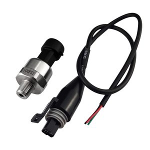 เซ็นเซอร์วัดแรงดัน Flylin 100Psi เกลียว 1/8Npt สแตนเลส สำหรับน้ำมันเชื้อเพลิง อากาศ น้ำ - Product Image 1