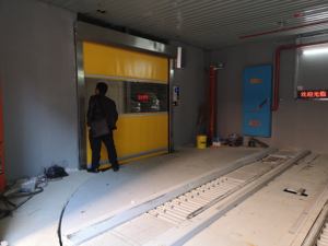 Portes à enroulement en PVC auto-réparantes, imperméables, à grande vitesse, sur mesure, adaptées aux douches à air, aux entrepôts et aux ateliers - Product Image 6