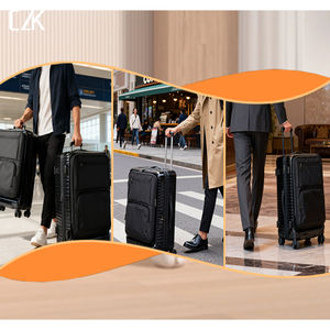 Frente de Abertura Resistente À Água Oxford Tecido + PC Profundo Compartimento Principal 20/24/25/28/29 Polegada Camada de Expansão Bagagem - Product Image 5