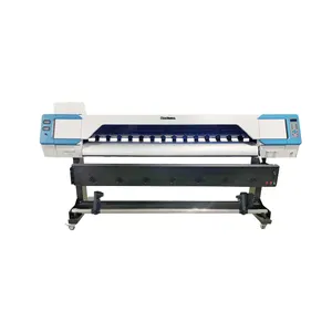 Mesin printer foto sublimasi pewarna kecil digital, printer sublimasi format besar profesional 44 inci untuk transfer panas