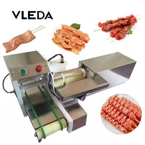 Máquina roscadora de pinchos de barbacoa comercial eléctrica multifuncional de alta calidad - Product Image 1