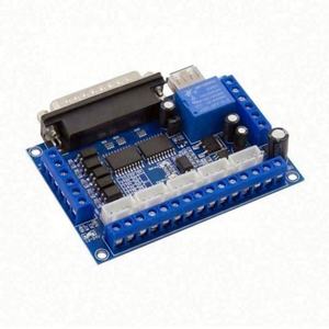 Adaptador de Interfaz de Controlador CNC de 5 Ejes Mejorado, Placa de Expansión para Controlador de Motor Paso a Paso <span class=keywords><strong>Mach3</strong></span> + Cable USB, Gran Venta - Product Image 3