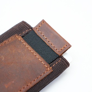 Boshiho Fashion Crazy Horse Leather Top Automatic Pop up RFID Business Credit <b>Card</b> <b>Holder</b> Pop up <b>Card</b> <b>Holder</b> for Men - Product Image 4