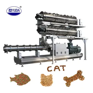 15t/ h Output Capacity Pet Food Extruder Dog Food Cat Food Production Line