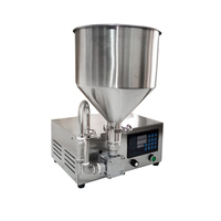 0.5-2L Rotor Pompe Grand Grand Volume Eau Huile Remplisseur Désinfectant Pour Les Mains Détergent Bouteille Visqueux Liquide Pâte Machine De Remplissage