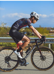 <span class=keywords><strong>Monton</strong></span> OEM-ropa de <span class=keywords><strong>ciclismo</strong></span> transpirable personalizada para hombre, camiseta de manga corta sin costuras con estampado de sublimación - Product Image 6