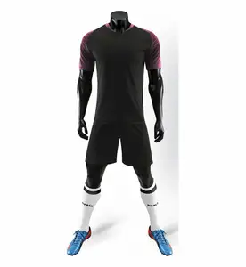 Maillot de pé 2023-2024 Hot Thai futebol camisa estilo apoio impresso logotipo e nome Futebol Kids Training Kit adulto jersey