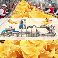 Machine à fabriquer des chips de pommes de terre à faible consommation d'énergie, usine de frites surgelées, maintien de la capacité de production