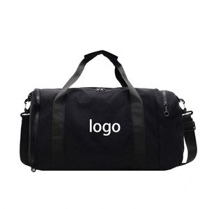 Bolsa Deportiva Simple con Logotipo Personalizado, Bolsa de Gimnasio de Gran Capacidad, Bolsa de Viaje Oxford para Hombre - Product Image 1