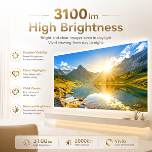 Nuovo Proiettore Laser 4K <span class=keywords><strong>C3</strong></span> Pro 2026, 3100 Lumen CVIA, Laser Tricolore, Zoom Ottico 1.67x, Auto Focus, Proiettore Home Theater - Product Image 4