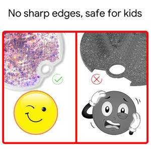 Décorations de paille scintillantes holographiques liquides en forme de sirène et coquillage pour gobelets - Product Image 5