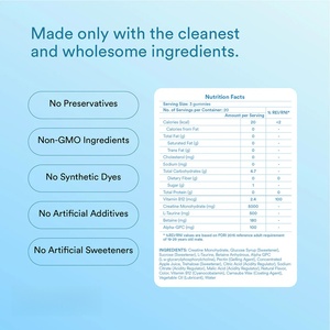 Complément alimentaire en gommes de créatine monohydrate à étiquette privée OEM/ODM, gommes énergétiques pour la musculation des adultes - Product Image 3
