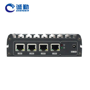 Appliance pare-feu sans ventilateur Intel Celeron J4125 <span class=keywords><strong>J4105</strong></span> N4100 N5000 <span class=keywords><strong>J5005</strong></span> 4*ports LAN Intel I226 DDR4 8 Go de RAM Nano Mini PC - Product Image 3
