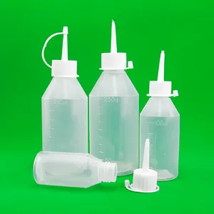 Plastic Bottle Factory Ldpe Squeeze Plastic Dropper Bottle For Super Gule