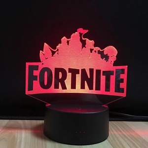 3D Illusion Lamp Fort nite 3D lampada acrilica Anime - Product Image 4