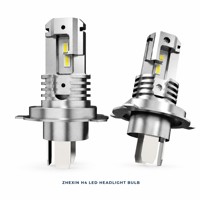 Ampoules de phares LED H4 6000K blanc froid, Plug and Play, haute luminosité pour voiture, camion, SUV