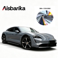 Vinilo para Envoltura de Autos TPU de Alto Brillo, Color Gris Nardo Profundo, Grosor de 7.5mil, 8 Años de Duración, Venta Directa de Fábrica al Por Mayor
