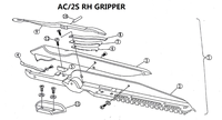 Tête de relais de haute qualité, pour machine pour soit ac/2s, numéro R31005Y/R32004Y, 1 pièce