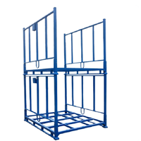 Étagère de stockage empilable pour rouleaux de tissu, capacité de charge de 1000 kg, chariot de palettisation textile pour le stockage de tissus en entrepôt