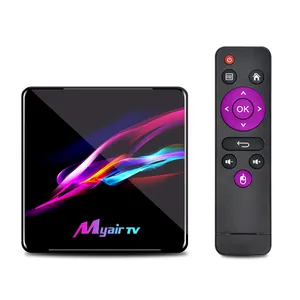 TV Android kutusu S905X3 G31 MP2 B T ses kontrolü 4K B T5.0 2GB 16GB 2.4/5.8G WiFi Set Top Box akıllı dijital Android TV kutusu