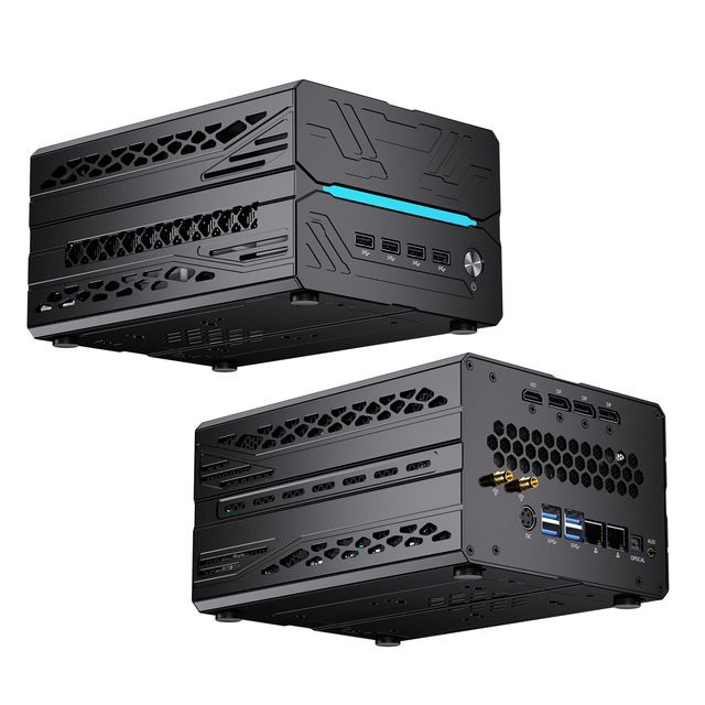 Mini Gaming PC Intel I9-14900F RTX 4060 8G DDR5 64g 1TB NVMe SSD Gaming Computer Win11 Pro