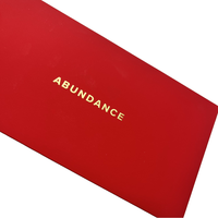 Luxe 2026 HongBao personnalisé classique enveloppes en papier rouge pour les mariages cartes de voeux Graduations avec gaufrage impression manipulation