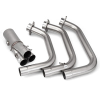 Knalpot sepeda motor, untuk YAMAHA MT-09 MT09 FZ-09 FZ09 FJ-09 FJ09 TRACER 900 GT 2014 - 2020 sistem penuh pipa modifikasi