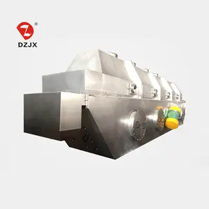 DZ high efficiency Tea leaf fruit vegetable food Fluid Bed Dryer vibrating fluid bed drying machine