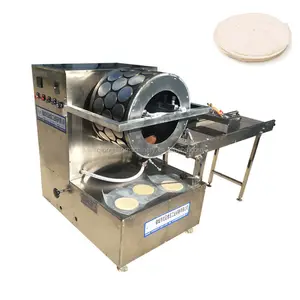 Máquina de envoltório automático de mola, máquina que cobre o rolo de massa, pressionando, preço, máquina árabe plana de pão