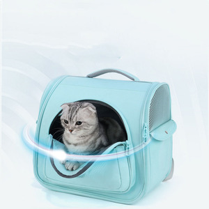 Bolsa de viaje de lujo para mascotas aprobada por la aerolínea, cama de viaje portátil y lavable para perros - Product Image 2