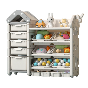 New design baby chest bookshelf car shape kids storage cabinet
