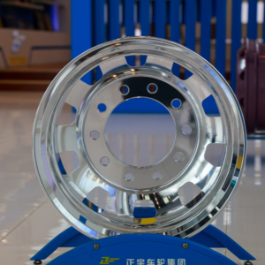 ขอบล้อและยางอะลูมิเนียม6061วัสดุ8.25 22.5x จากโรงงานจีน - Product Image 2