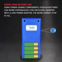 WT103 Tesla Mètre Numérique Personnalisable OEM Détecteur Magnétique Testeur de Champ Haute Précision Magnétomètre 0.01MT pour Instruments de Test