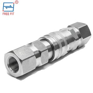 Acoplador de conexión rápida de tamaño corporal 1/2 de cara plana estándar ISO16028 de alta calidad - Product Image 2