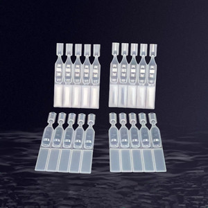 Tubo de muestra de <span class=keywords><strong>Calandria</strong></span> de ampolla de plástico PE de mini Esencia de prueba de tamaño pequeño de 1ml para ungüento/ungüento - Product Image 4