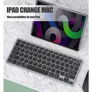 Hot Selling Slim Portable Abs Wireless bluetooth Keyboard for Mac PC iPhone iPad IOS Android <b>Windows</b> - Product Image 3