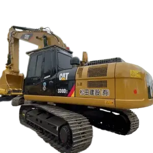 Escavadeiras Caterpillar CAT 330D2 usadas Japão baixo preço escavadeira de segunda mão 330D 336D 329D máquinas de construção em estoque