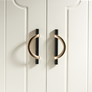 Poignées de meuble <span class=keywords><strong>en</strong></span> D, entrecentres 96/128 mm, pour hôtels, clubs, salles d'exposition, supermarchés, centres commerciaux, appartements et sites sportifs - Product Image 5