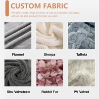 2025 baru kustom Super lembut 100% poliester flanel selimut cetak mawar merah muda coklat bunga tempat tidur rumah