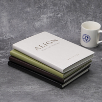 Planificador Anual de Objetivos SMART con Logotipo Personalizado, Tapa Dura de Cuero PU A5, Sin Fecha, Rastreador de Éxito, Diario, Cuaderno