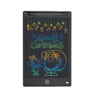 Tablette de dessin numérique LCD de 12 pouces, bloc-notes réutilisable avec fonction autocollante, tablette d'écriture, prise de notes