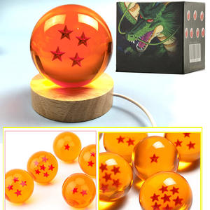 Figura de Cristal 3D de Anime <span class=keywords><strong>Dragon</strong></span> <span class=keywords><strong>Ball</strong></span> Z de 7.6 cm, de 1 a 7 Estrellas, Figura de PVC de Anime, Juguete de Plástico, Estatua, Modelo Coleccionable - Product Image 3