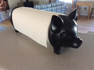 Porte-serviettes <span class=keywords><strong>en</strong></span> <span class=keywords><strong>papier</strong></span> <span class=keywords><strong>toilette</strong></span> <span class=keywords><strong>en</strong></span> résine artisanale créative <span class=keywords><strong>en</strong></span> forme d'animal cochon pour cuisines - Product Image 5