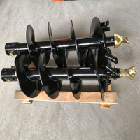 Tarière hydraulique RB pour mini-excavatrice 1-50T, moteur/engrenage, diamètre 100-400mm, pour trous d'arbres et de poteaux, CE OEM
