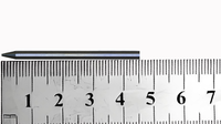 Aiguille de centrage en carbure de tungstène sur mesure de 1 m, option acier inoxydable, précision dimensionnelle de 0,0002 mm, injection de fibre optique