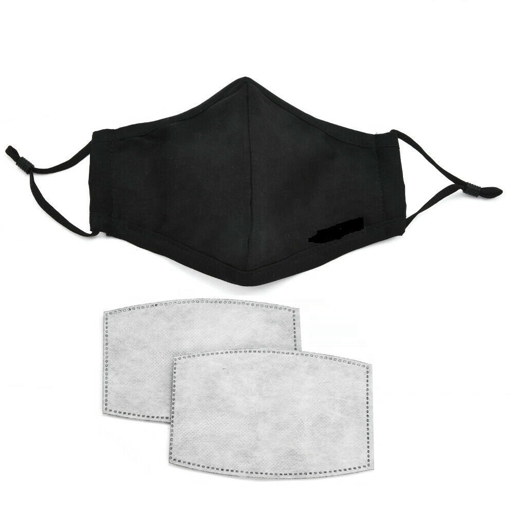 DIHAO Custom высококачественный PM2.5 хлопковый лицевой дымовой загрязненный многоразовый лицевой фильтр