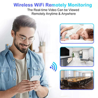 Mini Cámara WiFi 1080P HD con Visión Nocturna, Detector de Movimiento, Grabadora de Video de Seguridad, Monitor para Bebés, Cámara de Vigilancia Inalámbrica 2025