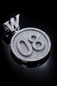 Colgante de Moissanita Personalizado Premium para Hombre, Plata 925, Estilo Iced Out, Joyería para Fiesta de Raperos, Gemas Elvora, Certificado IGI, 19 CTW - Product Image 3