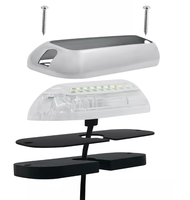 Lampe marine LED rectangulaire LanVol 7W RGB IP68, remplie de résine, en polycarbonate, pour bateau, yacht, coque et piscine